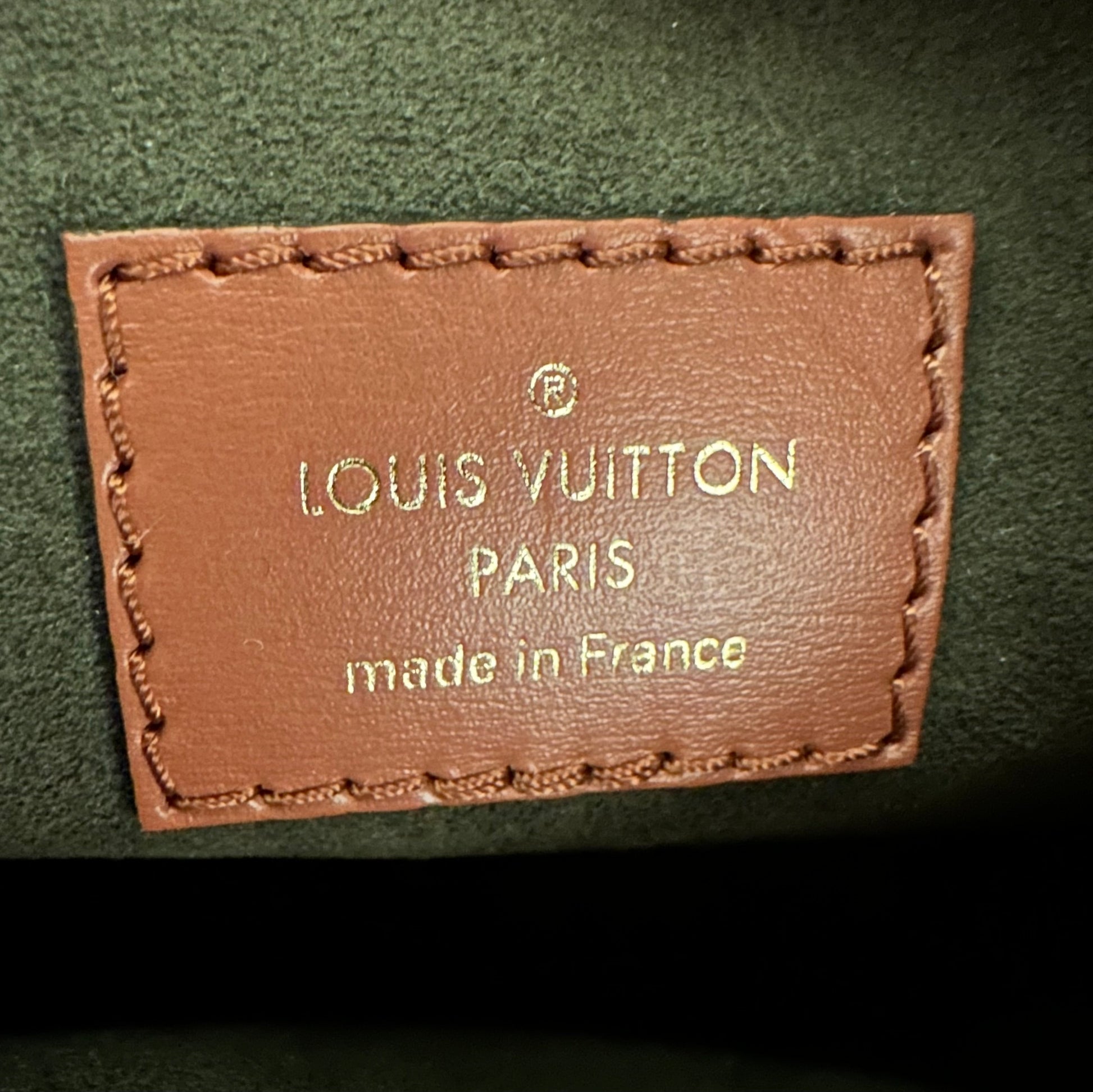 Louis Vuitton LV Garden Blue Metallic Monogram Loop Bag