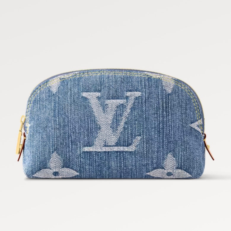 Louis Vuitton Pochette Cosmétique PM Denim Remix Cosmetic Pouch