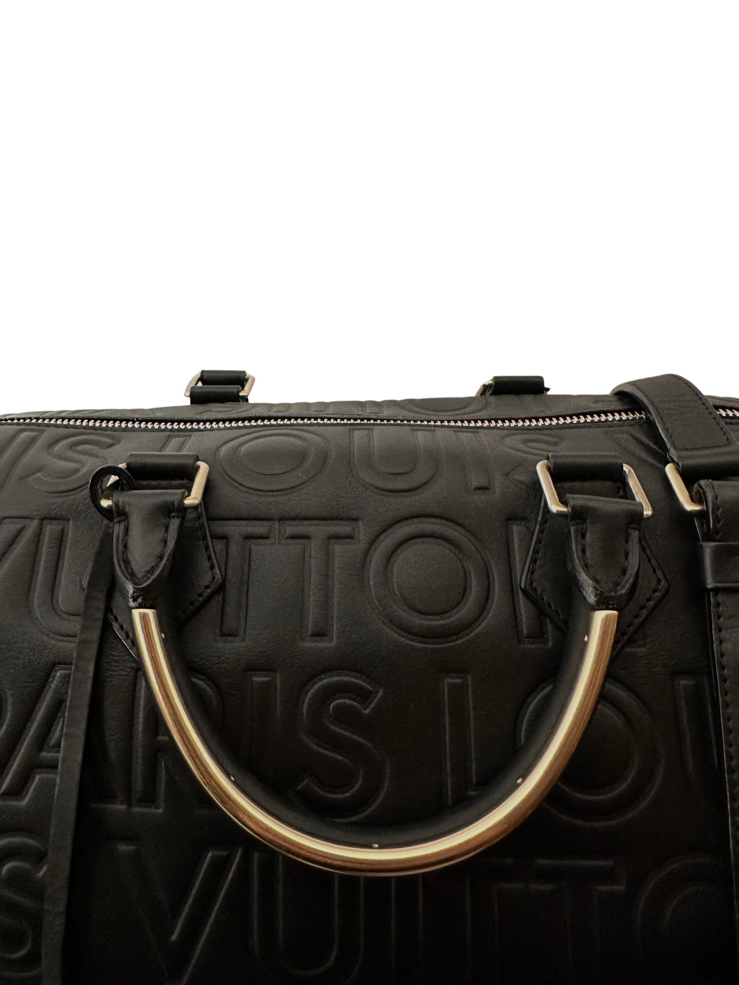 Louis Vuitton Speedy Cube 30 Embossed Black