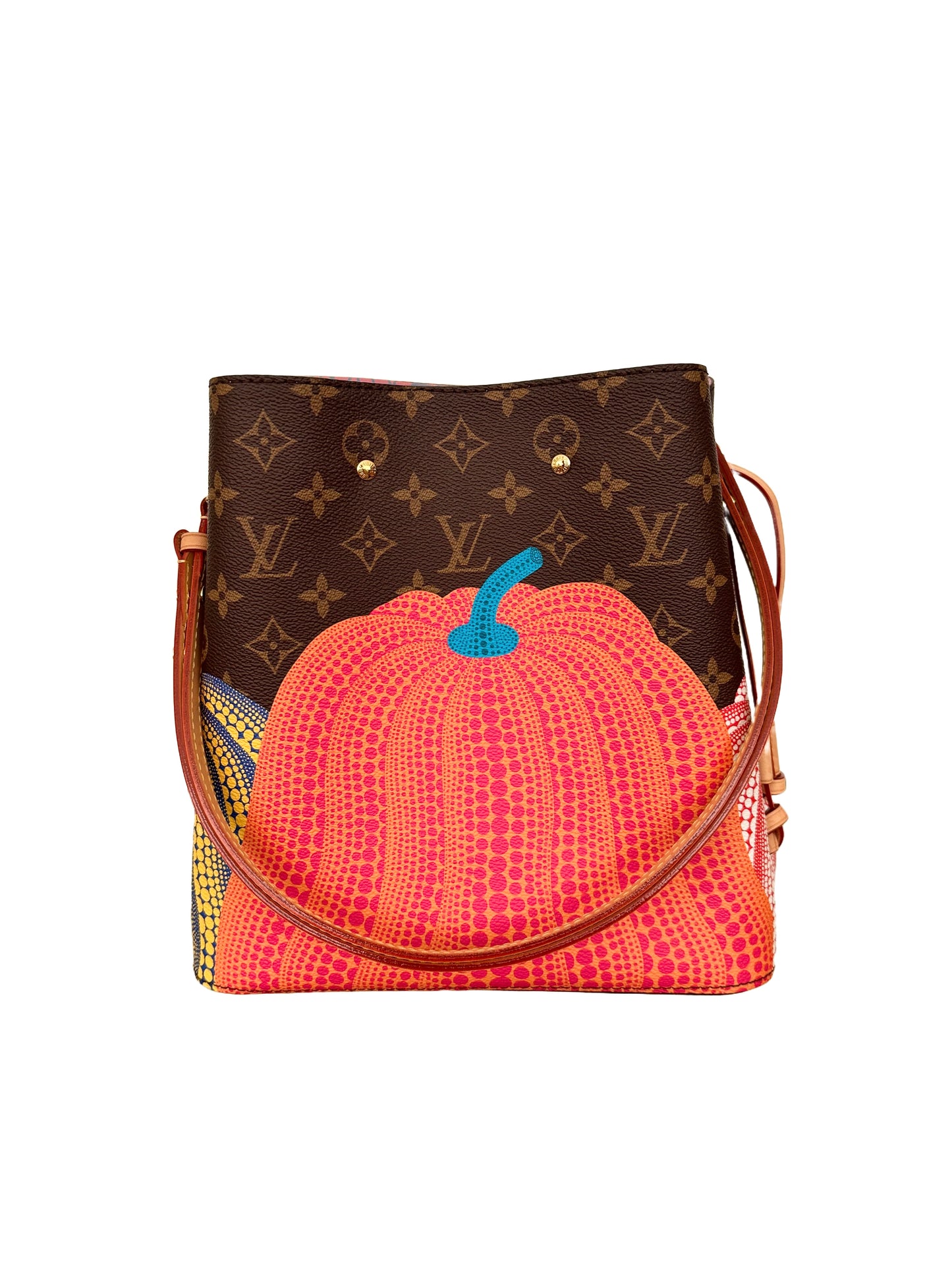 Louis Vuitton Yayoi Kusama Neonoe MM Pumpkin Dots LV x YK Limited Edition