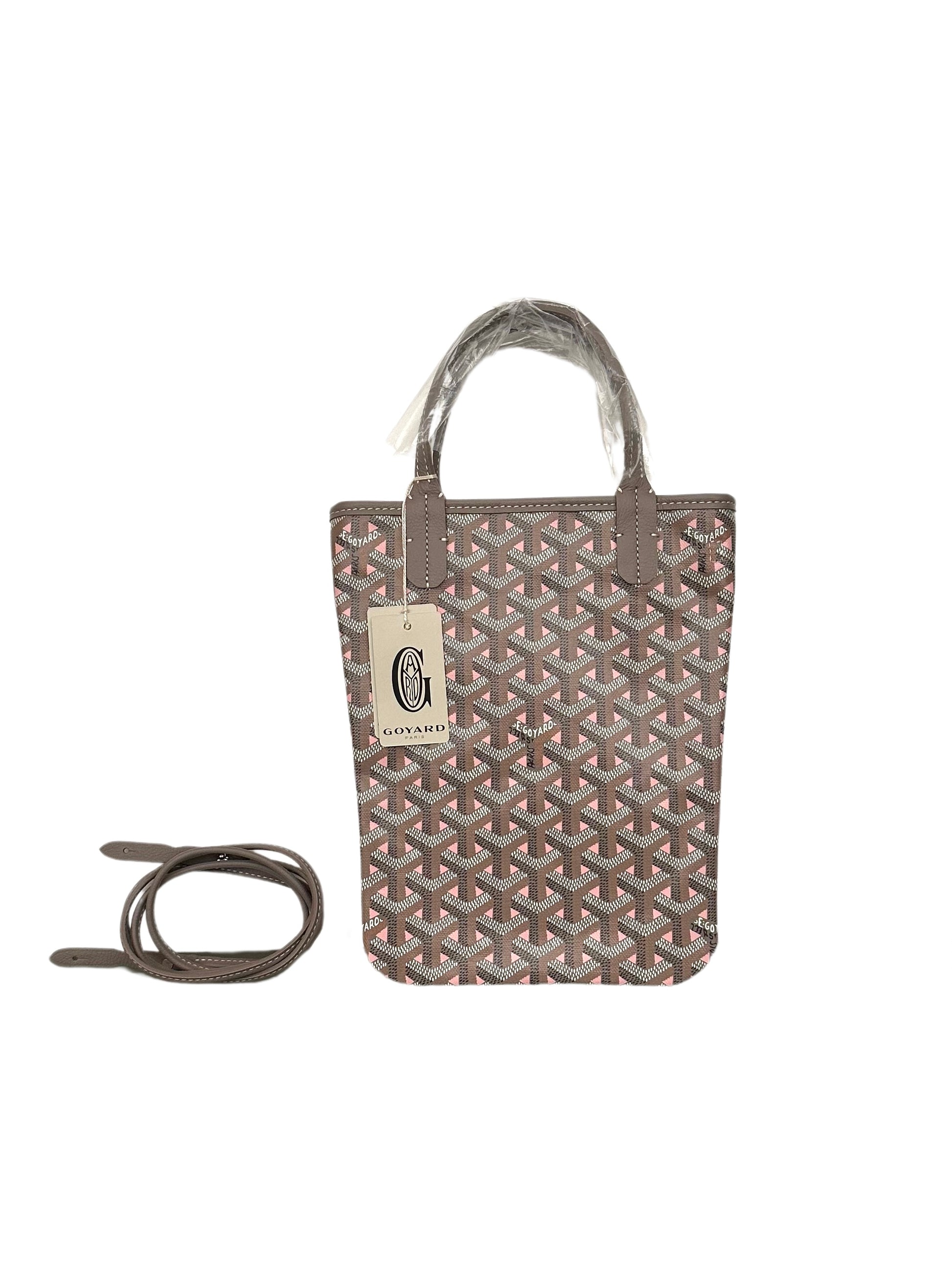 Goyard Limited Edition Claire Voie Rose Pink St Louis PM Tote Bag