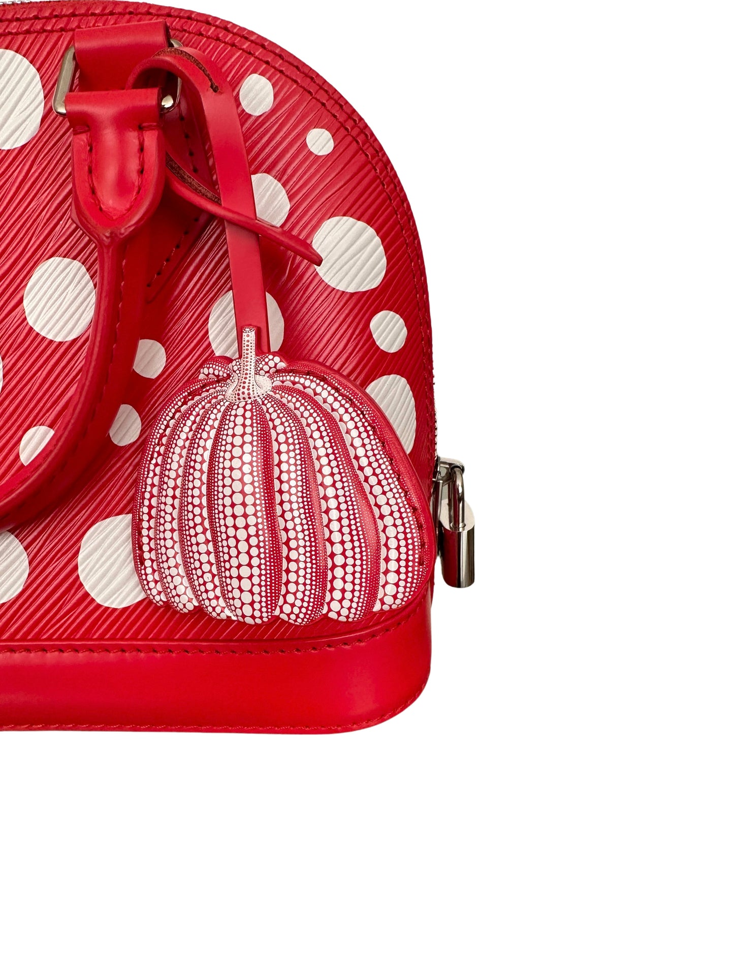 Louis Vuitton Yayoi Kusama LV x YK Alma BB Red White Pumpkin Dots