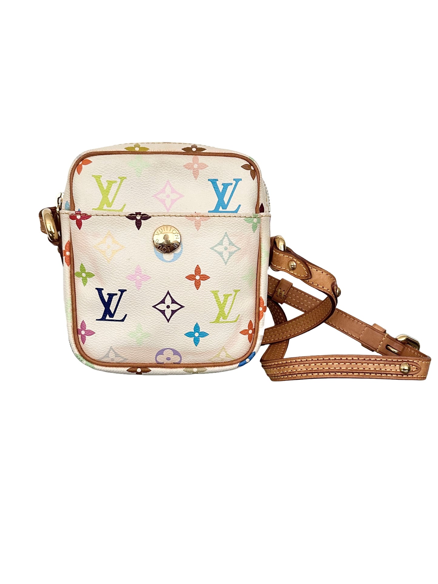 Louis Vuitton Rift Crossbody White Multicolor Takashi Murakami