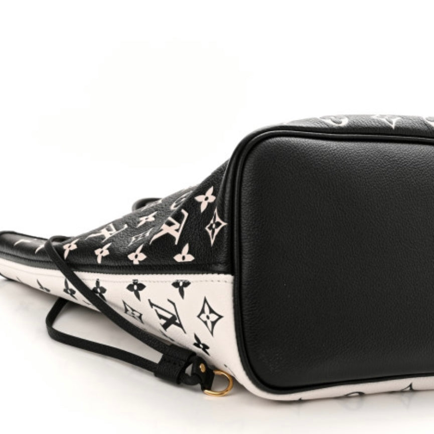 Louis Vuitton Spring in the City Neverfull MM in Black White Pink