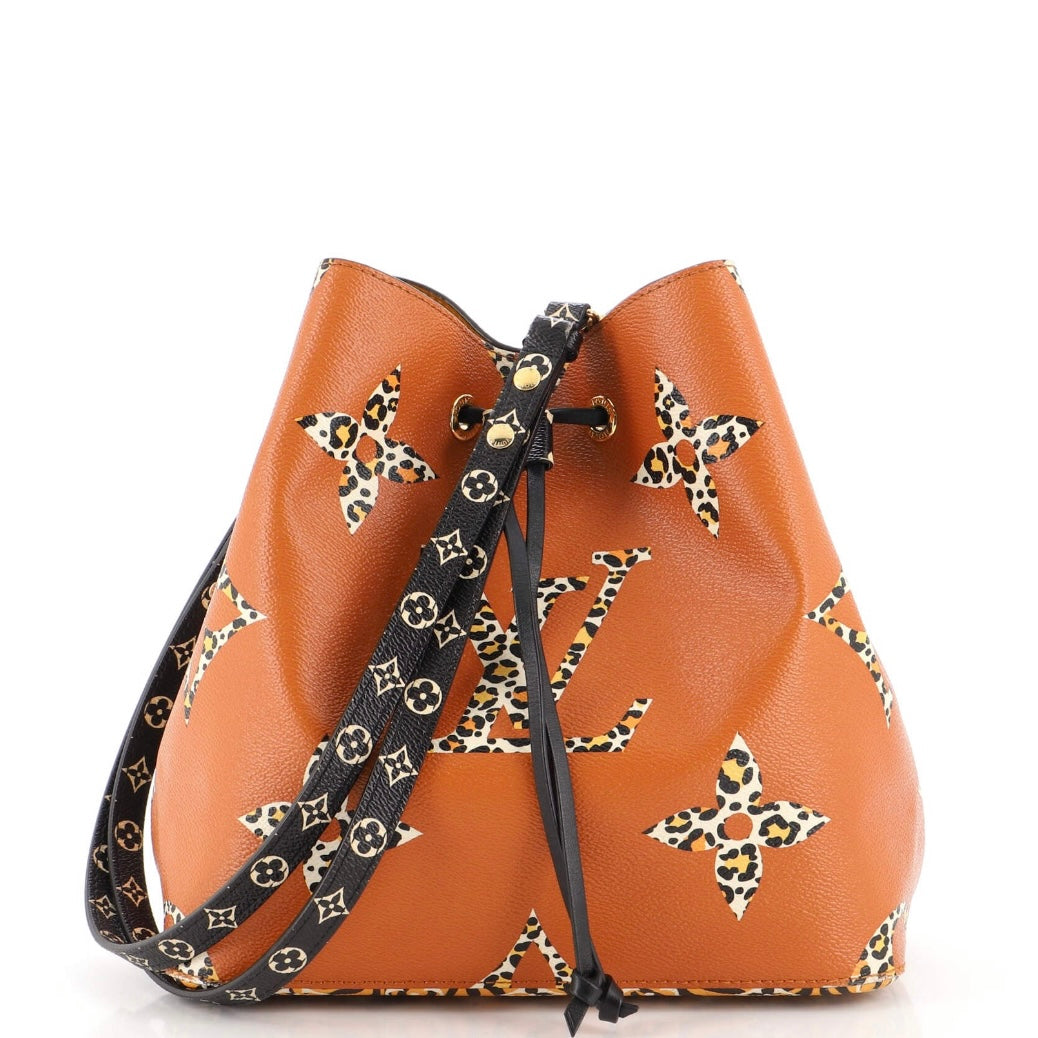 Louis Vuitton Jungle Monogram Giant NeoNoe MM Bucket Bag