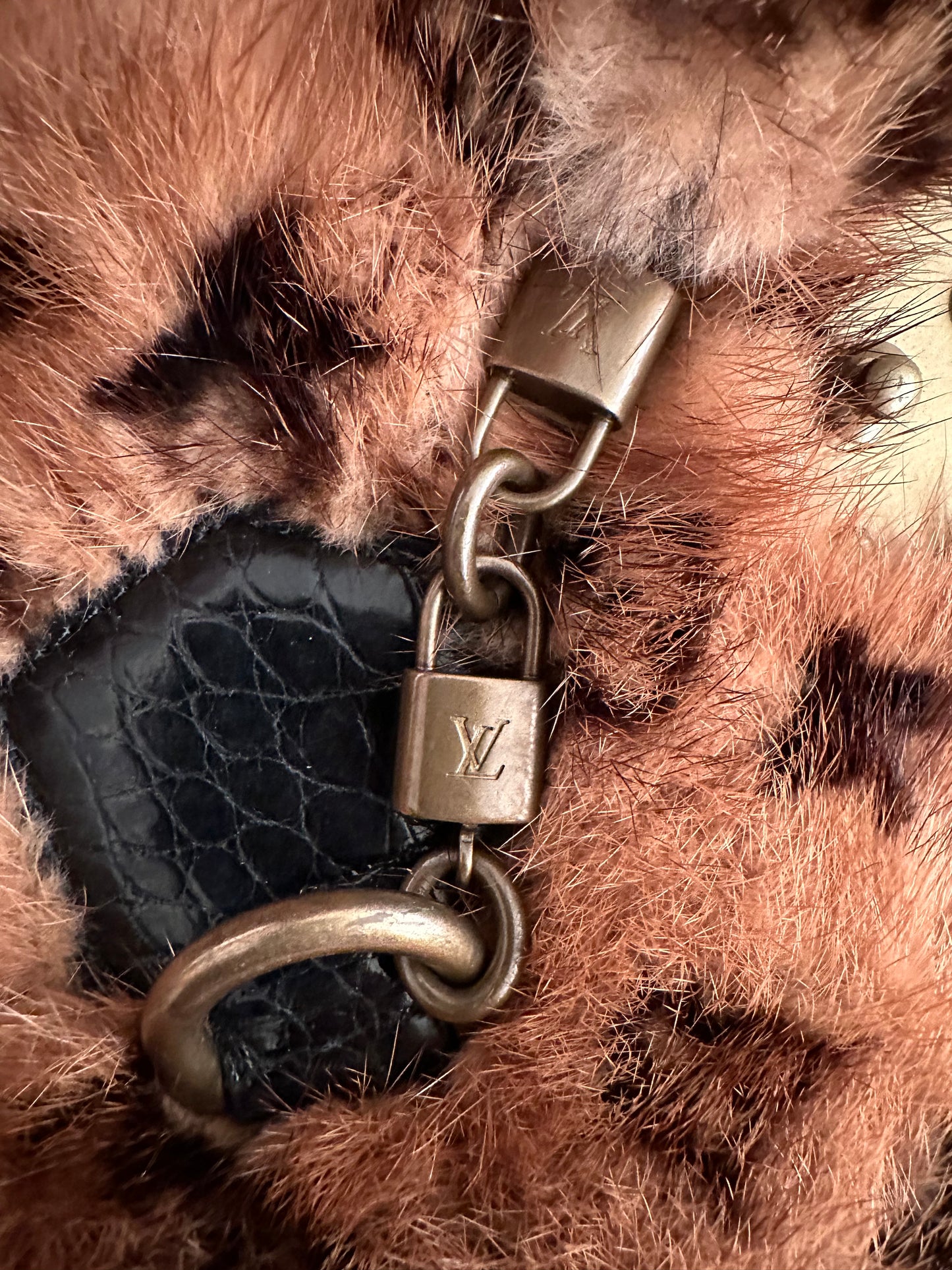 Louis Vuitton Mink Vision Le Fabuleux Les  Extraordinaires Crocodile Exotic