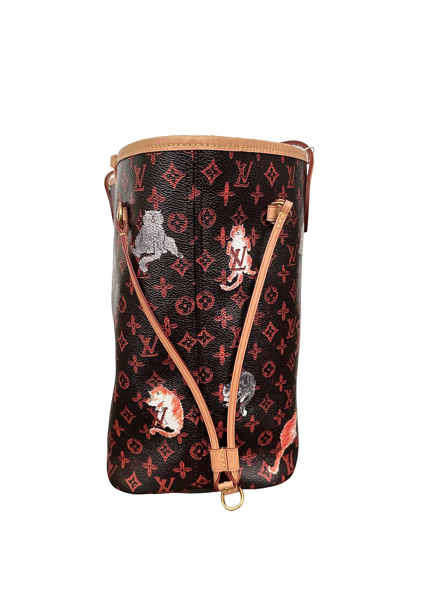 Louis Vuitton Grace Coddington Catogram Neverfull MM Limited Edition