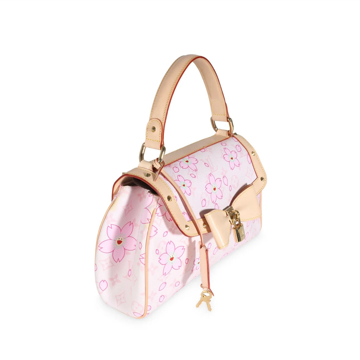 Louis Vuitton Murakami Cherry Blossoms Sac Retro Pink