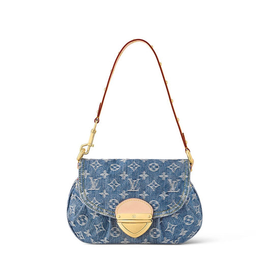 Louis Vuitton Sunset Bag Monogram Denim Remix