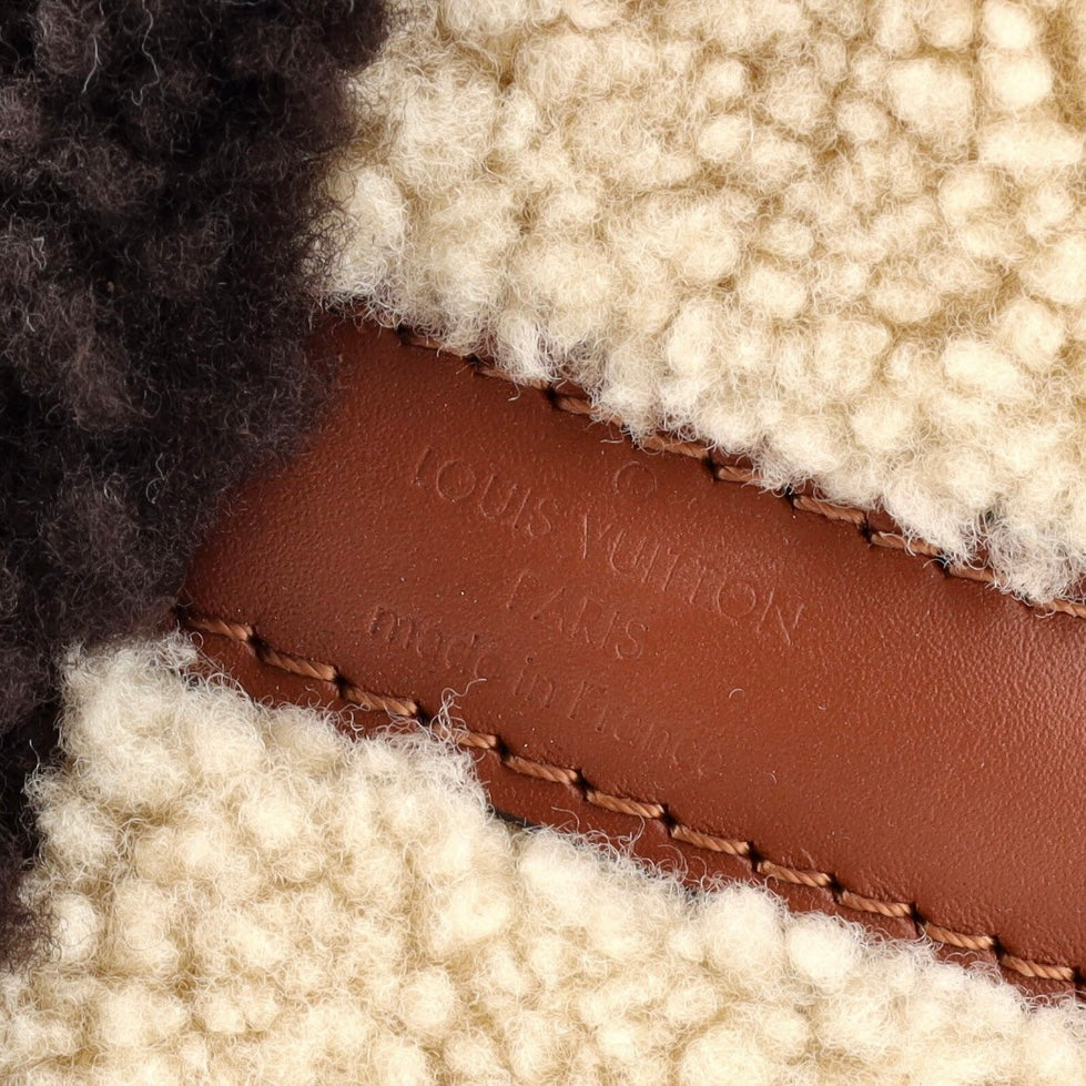 Louis Vuitton Speedy 25 Teddy Fleece Shearling