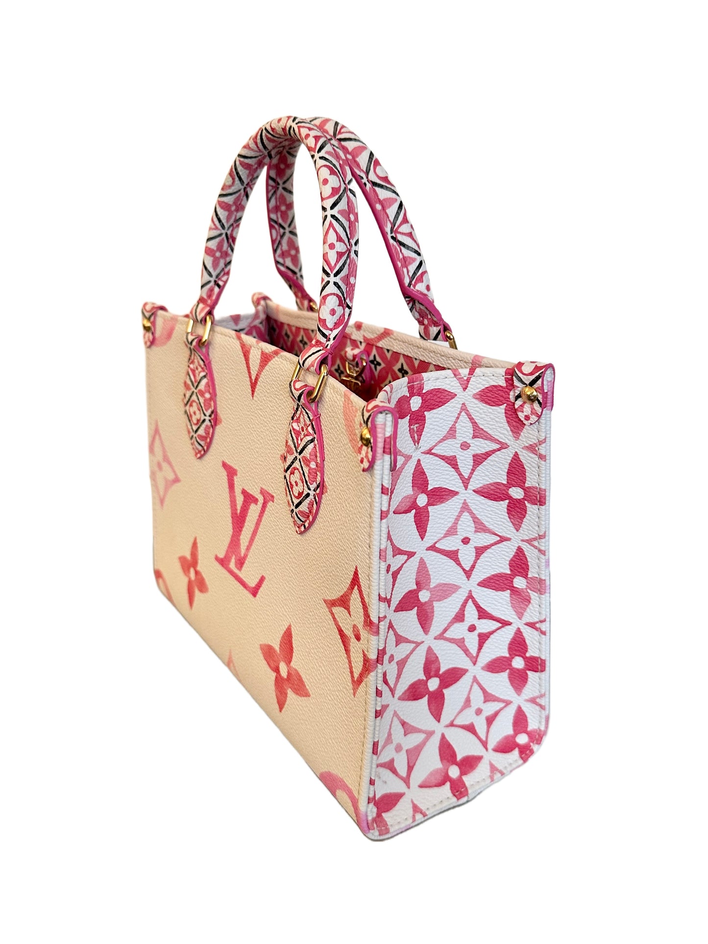 Louis Vuitton OnTheGo PM By The Pool Rose Pink