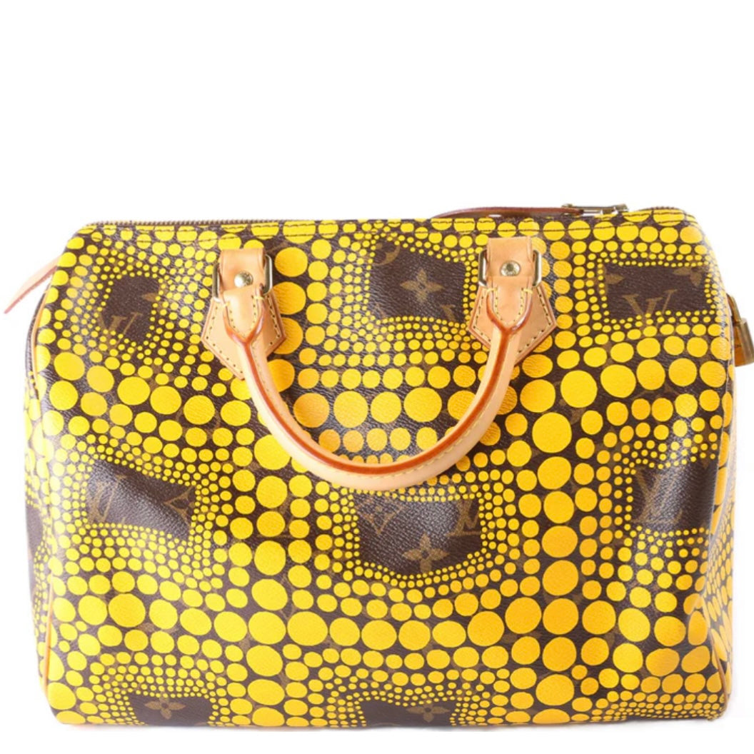 Louis Vuitton Infinity Dots Yellow Speedy 30