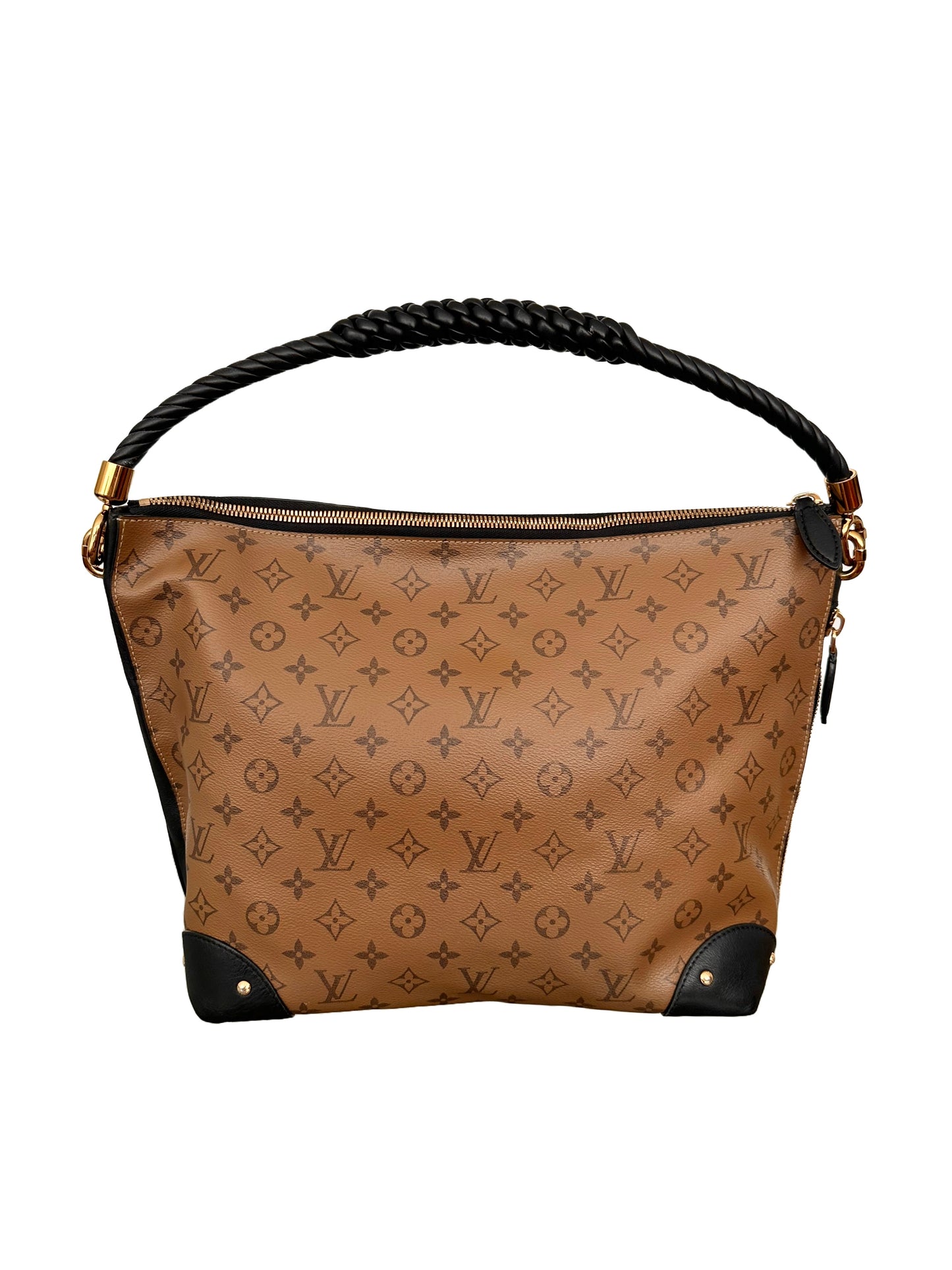 Louis Vuitton Triangle Softy Hobo Reverse Monogram