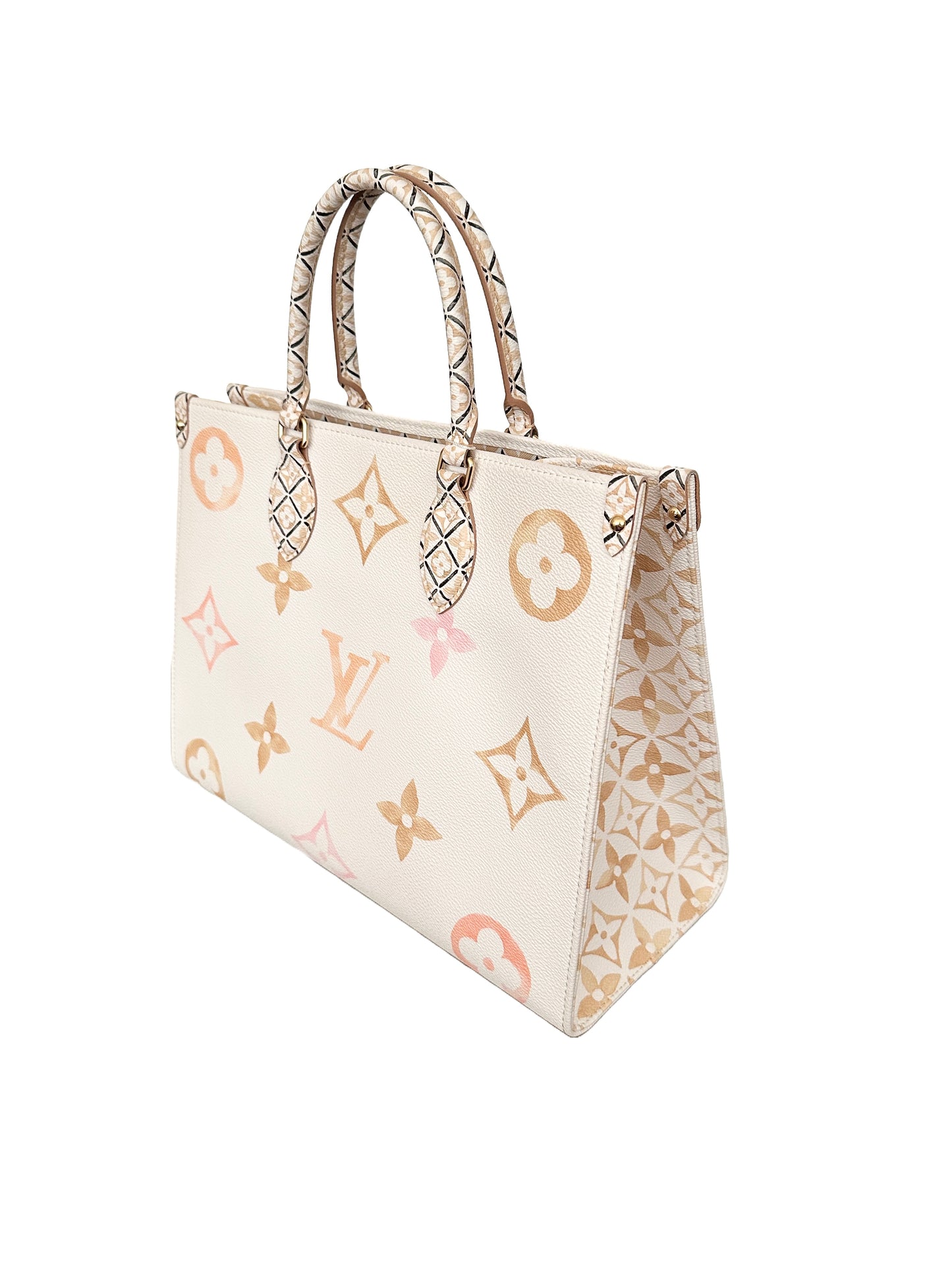 Louis Vuitton By the Pool OnTheGo MM Beige Monogram Giant Watercolor