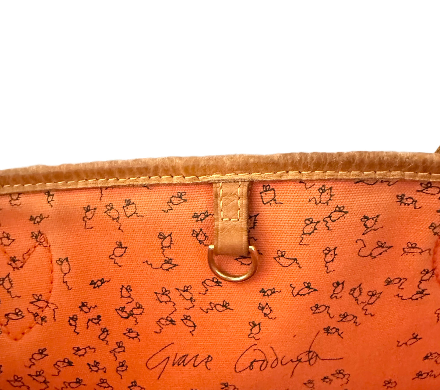 Louis Vuitton Grace Coddington Catogram Neverfull MM Limited Edition