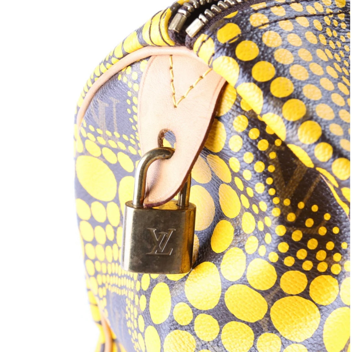 Louis Vuitton Infinity Dots Yellow Speedy 30