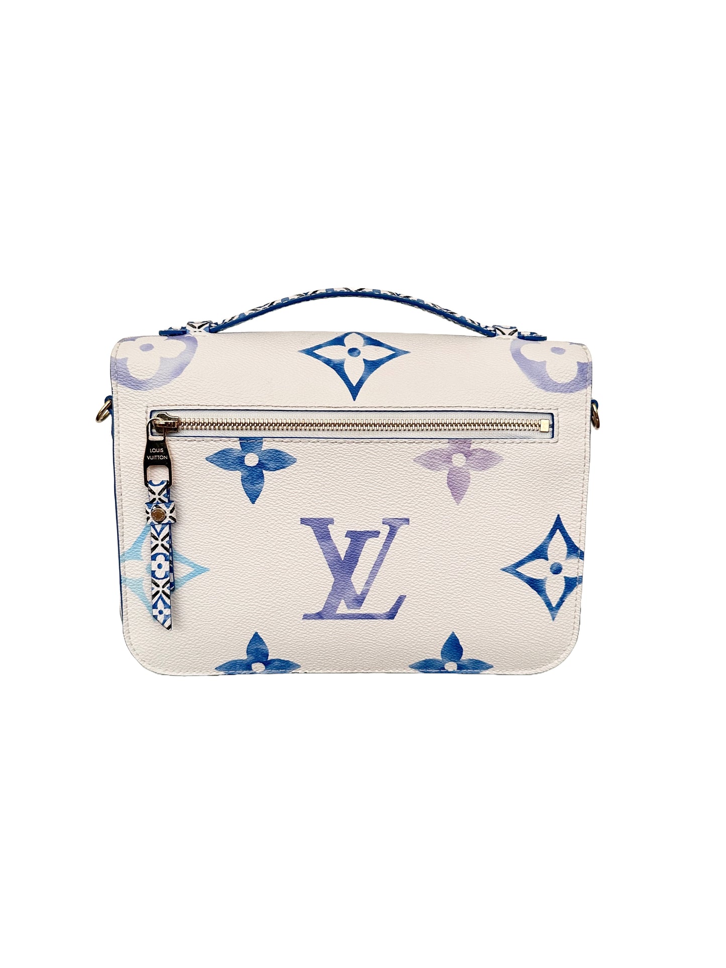 Louis Vuitton By The Pool Pochette Metis MM Watercolor Blue 2023 Limited Edition