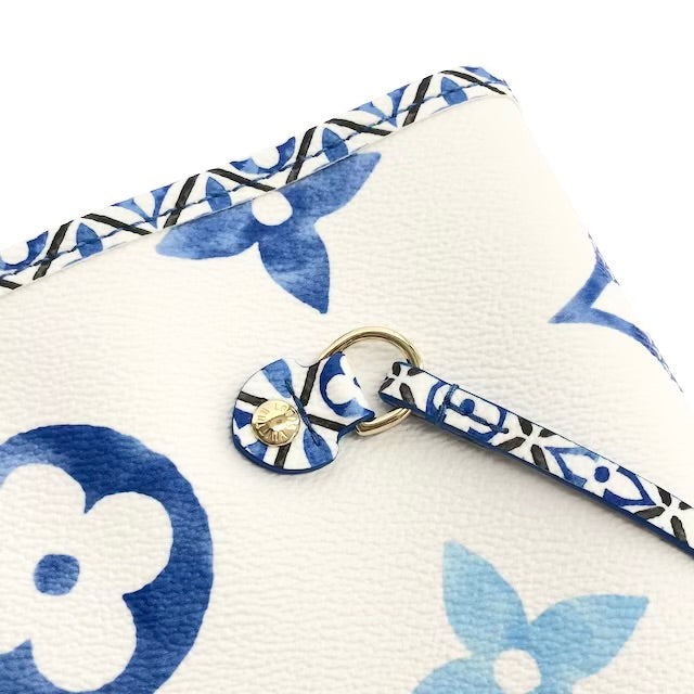Louis Vuitton By the Pool Monogram Giant Neverfull MM Tote Blue