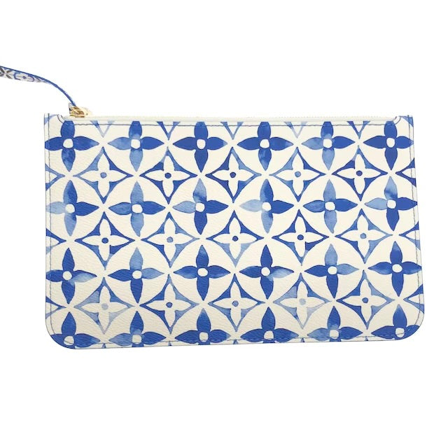 Louis Vuitton By the Pool Monogram Giant Neverfull MM Tote Blue