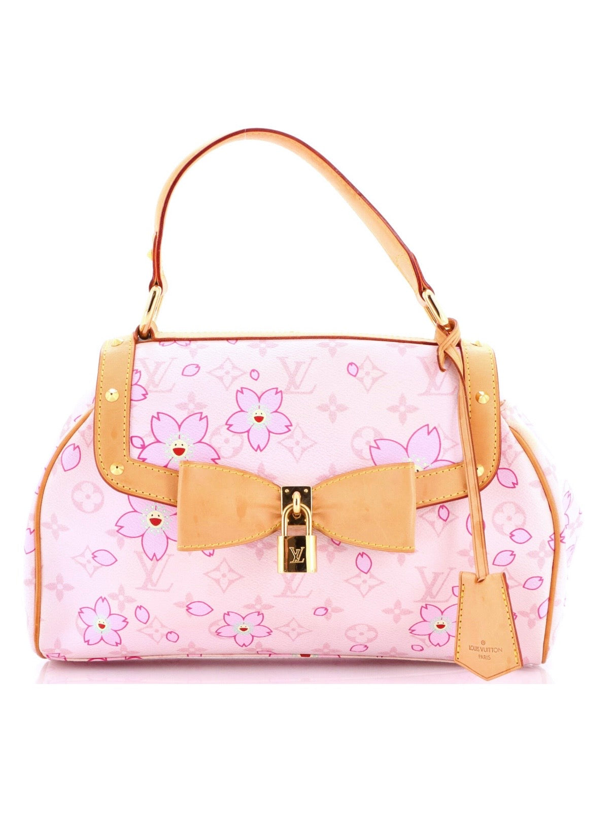 Louis Vuitton Murakami Cherry Blossom Sac Retro Pink