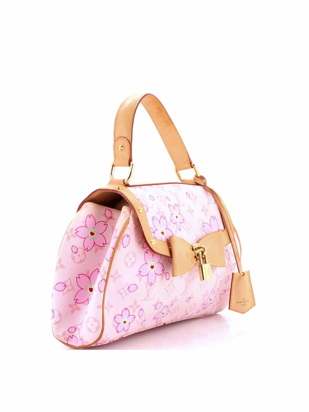Louis Vuitton Murakami Cherry Blossom Sac Retro Pink