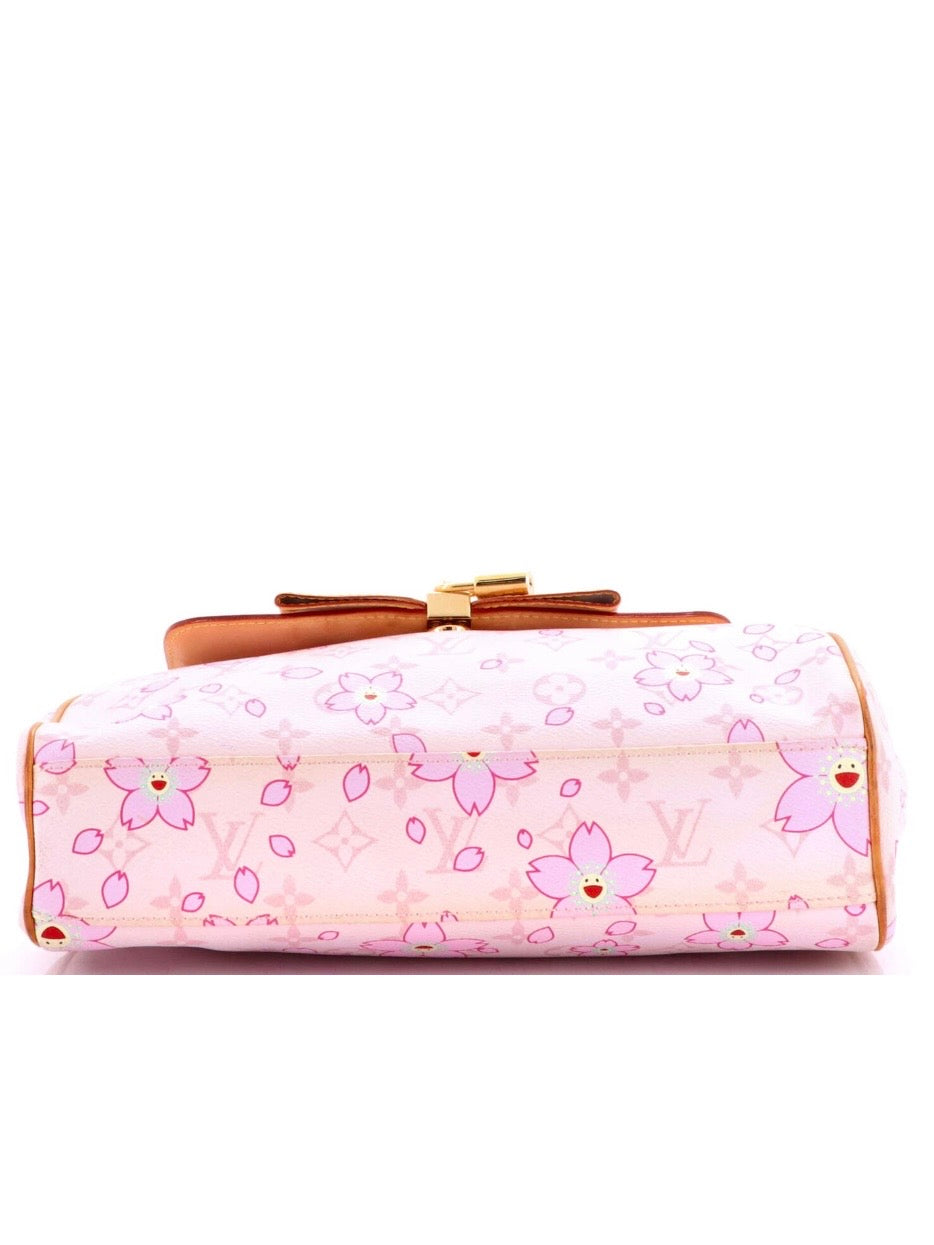 Louis Vuitton Murakami Cherry Blossom Sac Retro Pink