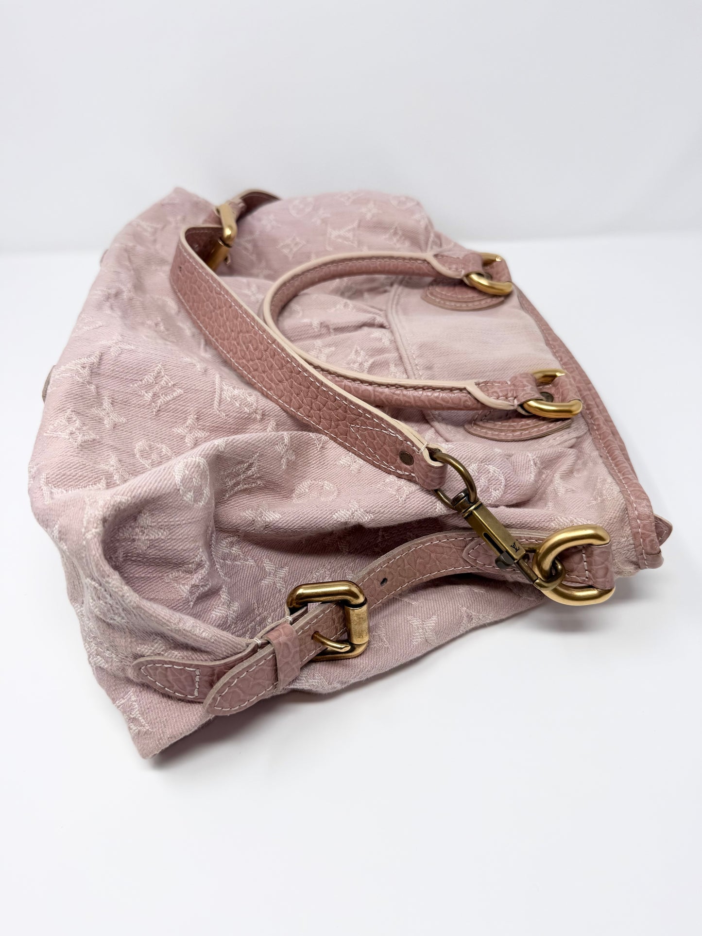 Louis Vuitton Monogram Denim Neo Cabby MM Pink