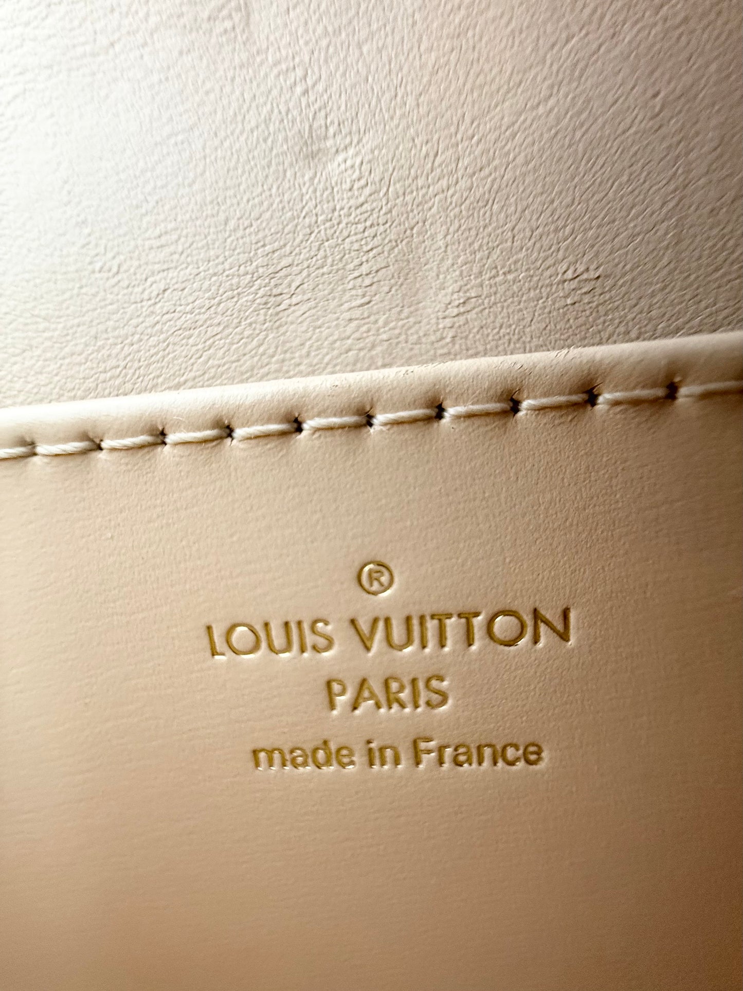 Louis Vuitton Rose Des Vents PM Top Handle Crossbody Bag Cream Creme