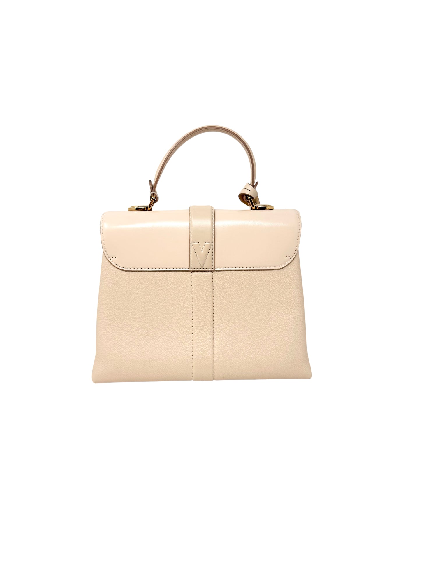 Louis Vuitton Rose Des Vents PM Top Handle Crossbody Bag Cream Creme