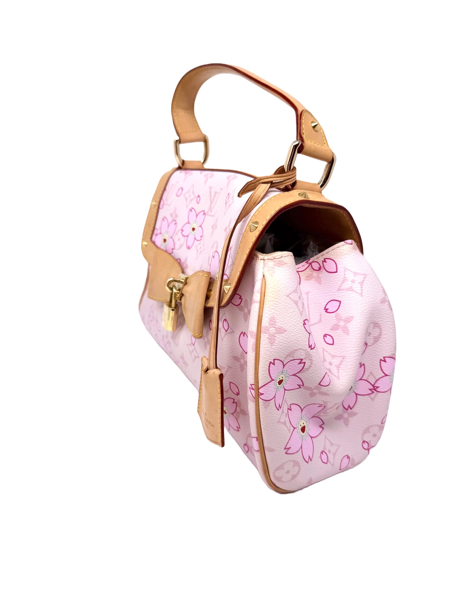 Louis Vuitton Murakami Cherry Blossom Sac Retro Pink