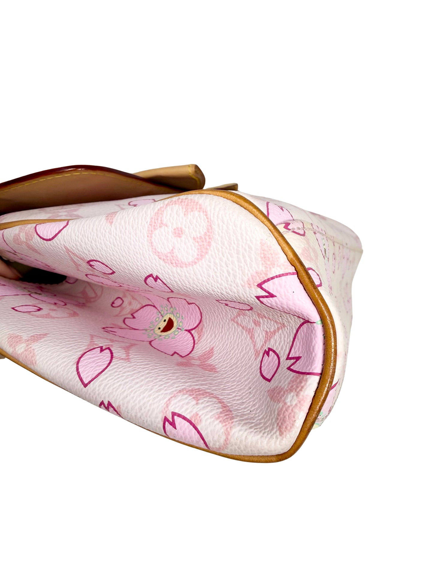 Louis Vuitton Murakami Cherry Blossom Sac Retro Pink
