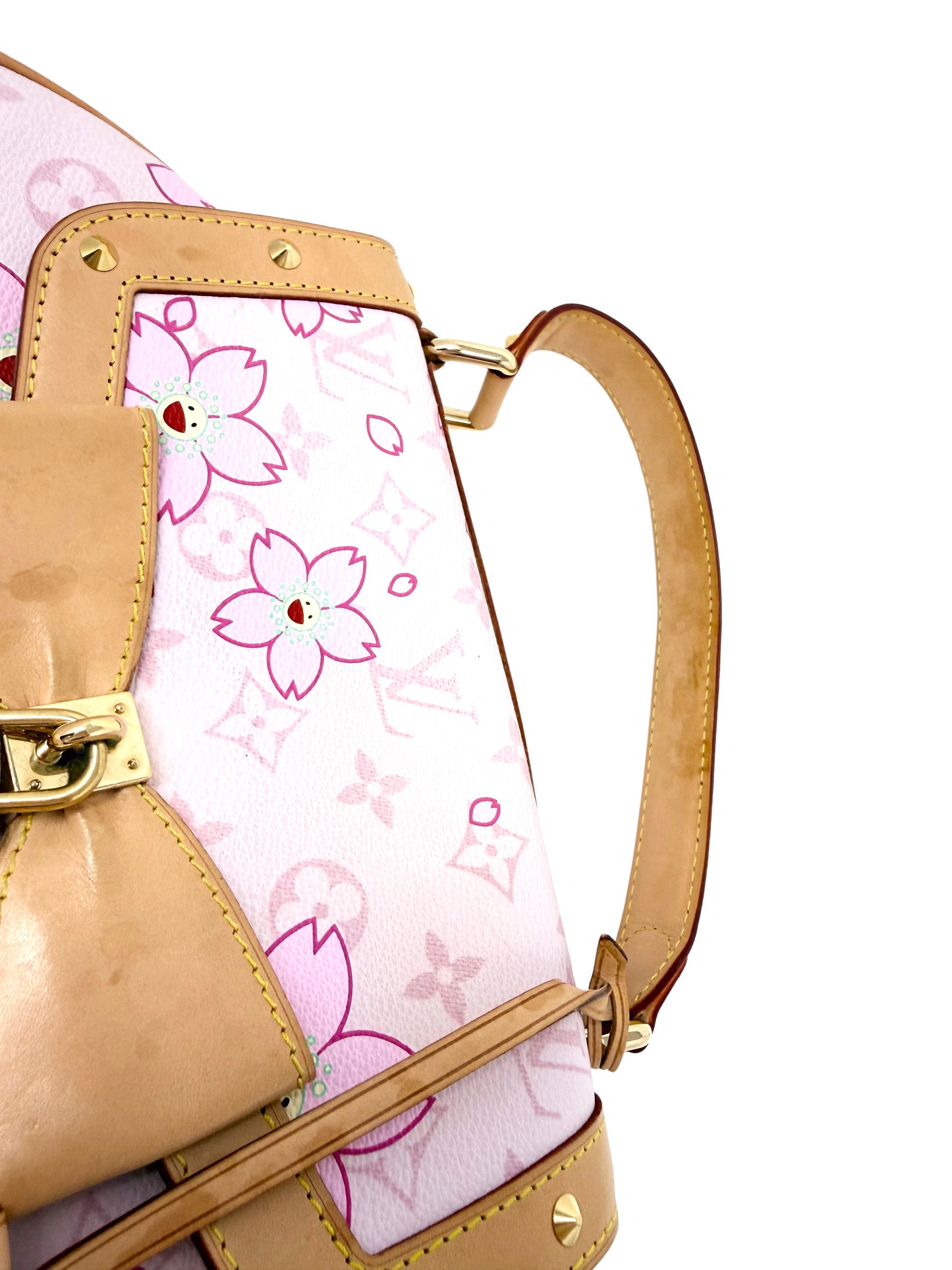 Louis Vuitton Murakami Cherry Blossom Sac Retro Pink