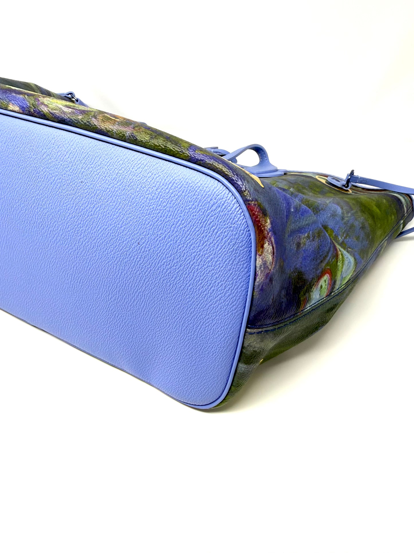 Louis Vuitton Monet Neverfull MM w/ Pouch Masters Collection Lillies Multicolor