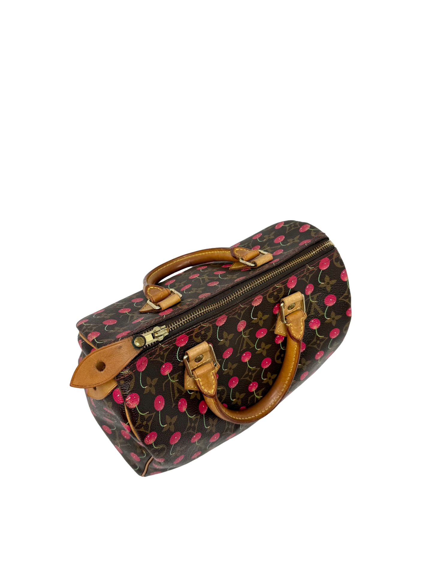 Louis Vuitton Takashi Murakami Monogram Cerises Cherry Speedy 25