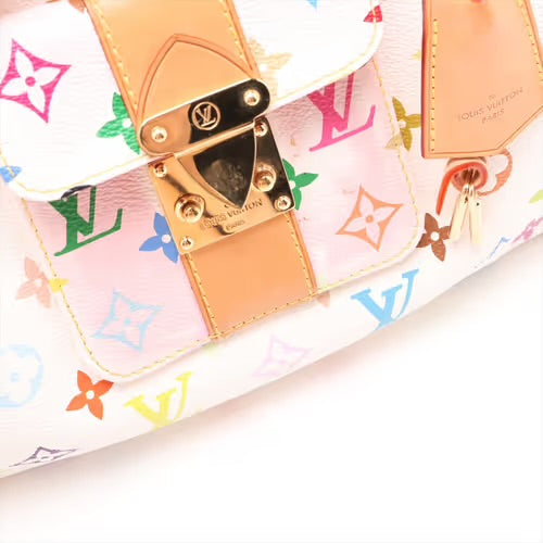 Louis Vuitton Takashi Murakami Multicolor Speedy 30 Monogram White