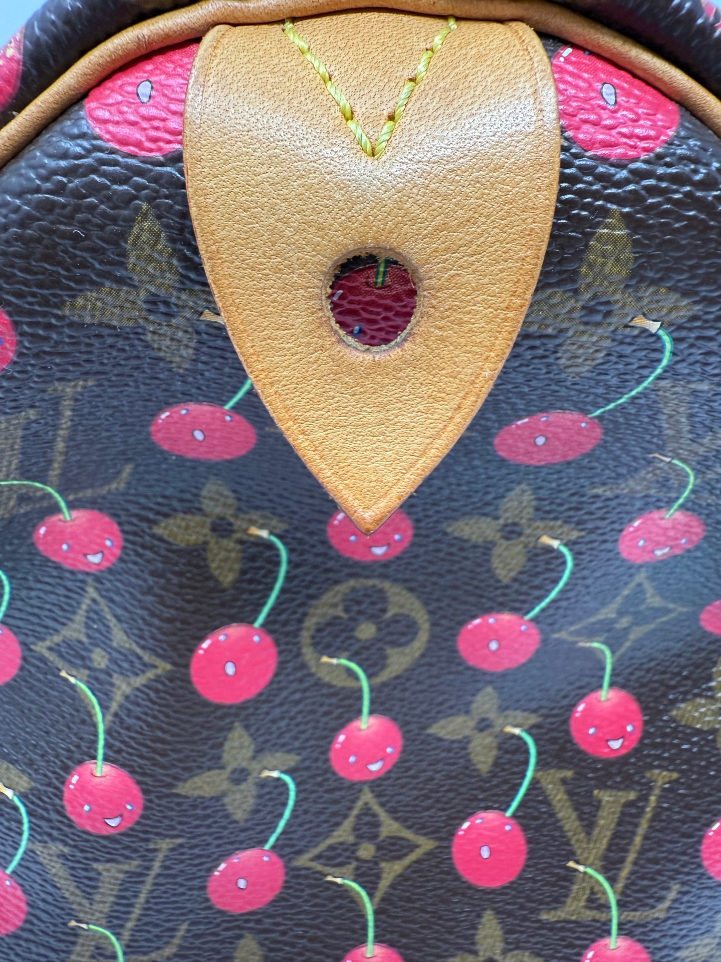Louis Vuitton Takashi Murakami Monogram Cerises Cherry Speedy 25