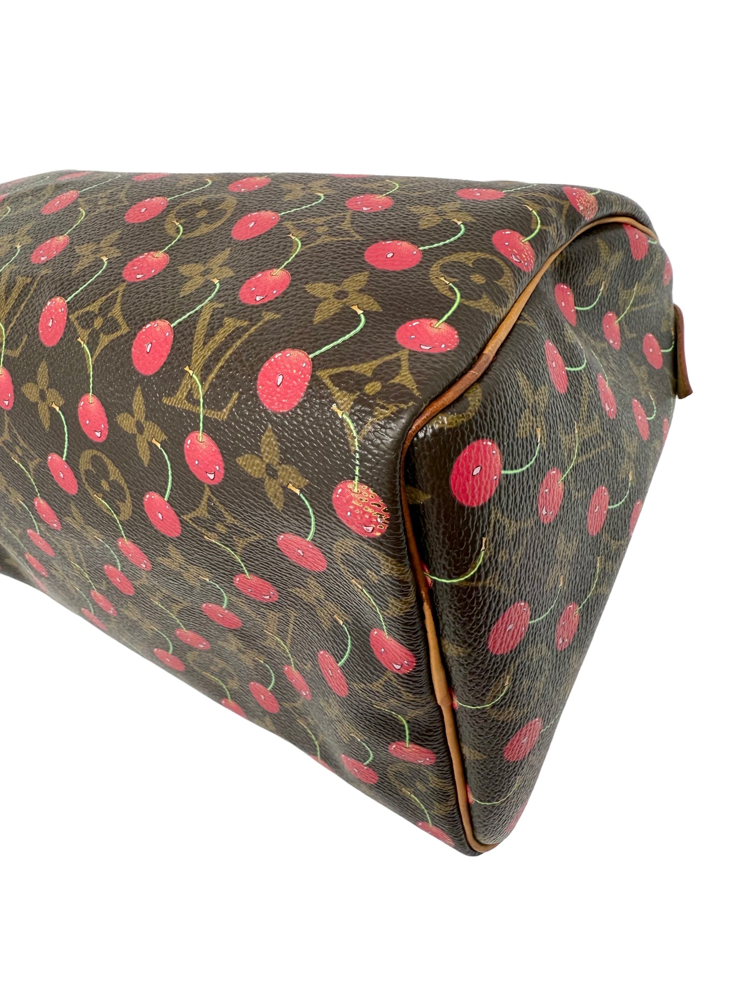 Louis Vuitton Takashi Murakami Monogram Cerises Cherry Speedy 25