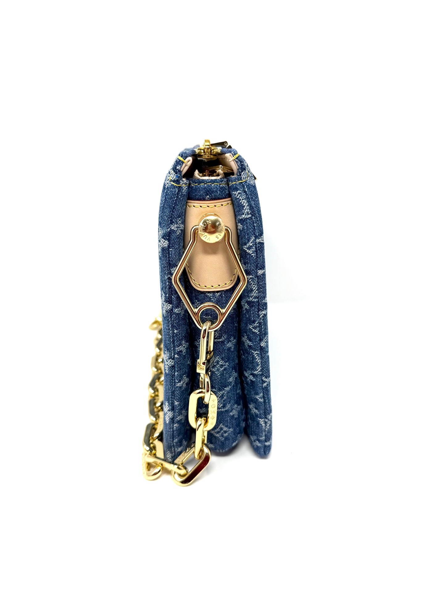 Louis Vuitton Coussin PM Monogram Denim Remix