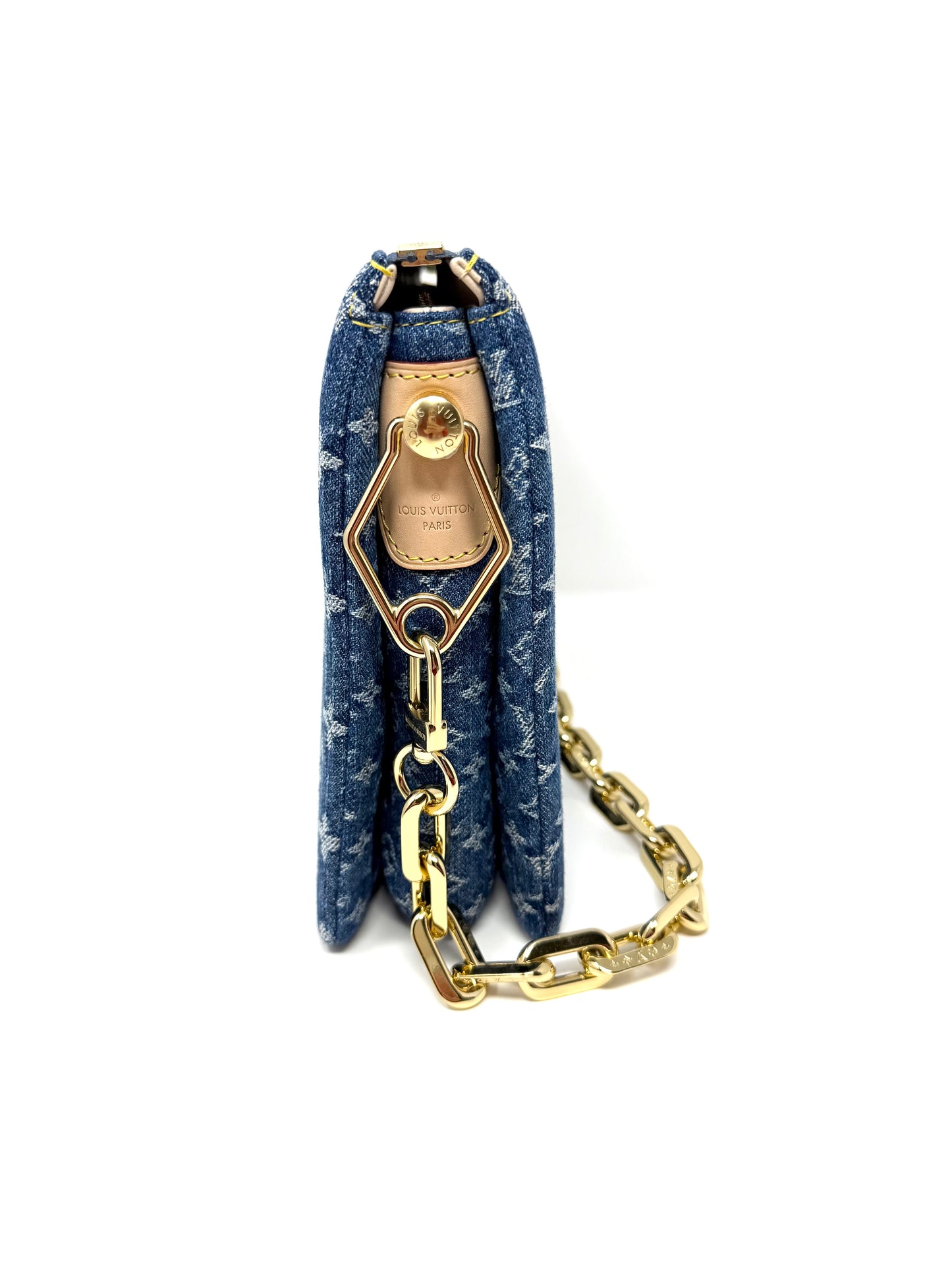 Louis Vuitton Coussin PM Monogram Denim Remix