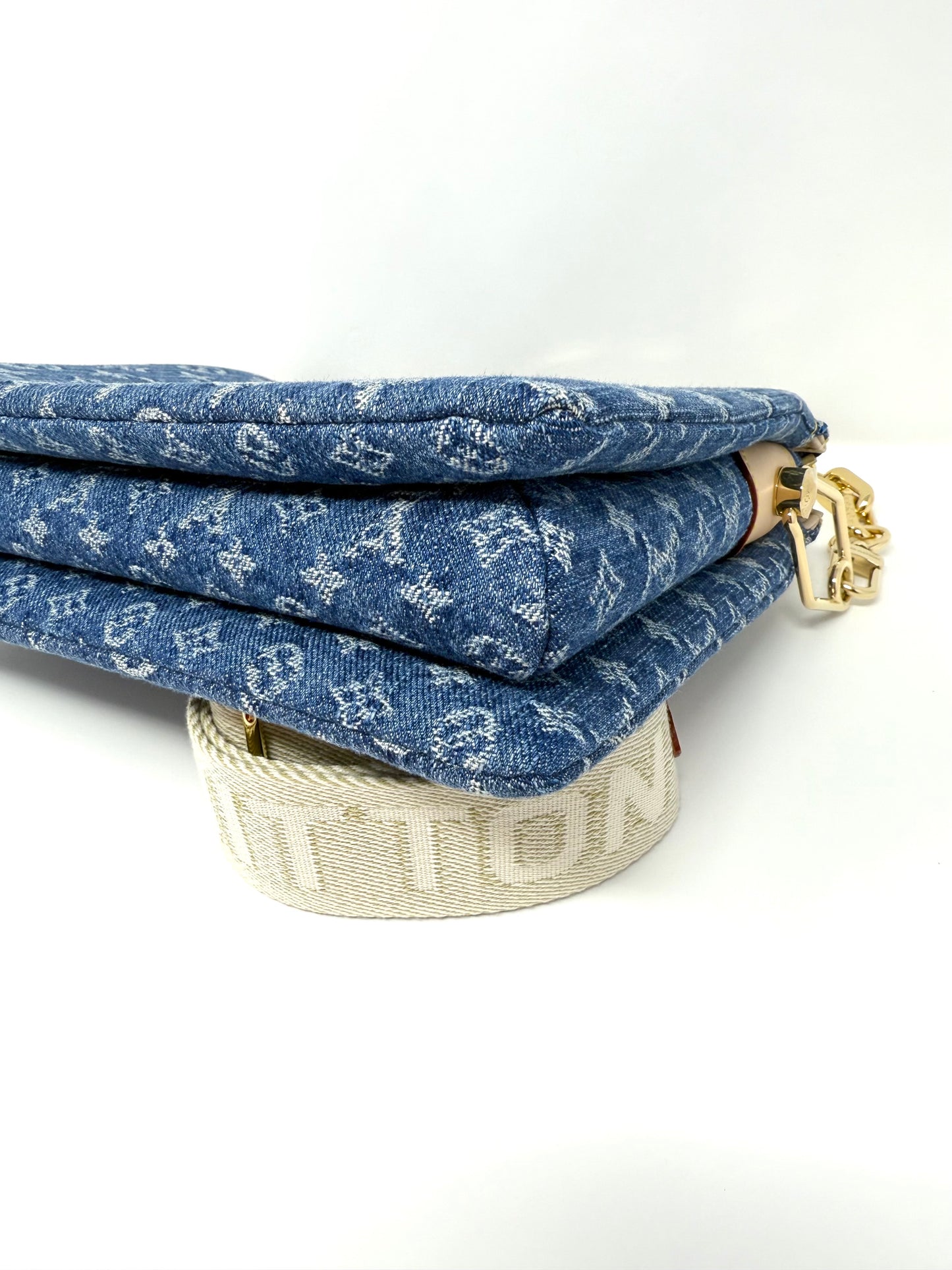 Louis Vuitton Coussin PM Monogram Denim Remix