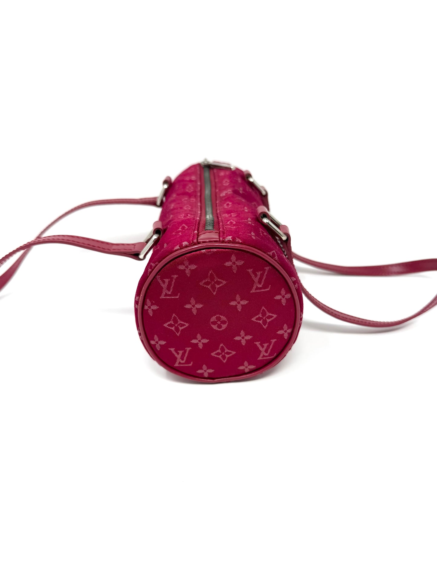 Louis Vuitton Satin Mini Papillon Monogram Shimmer Pink