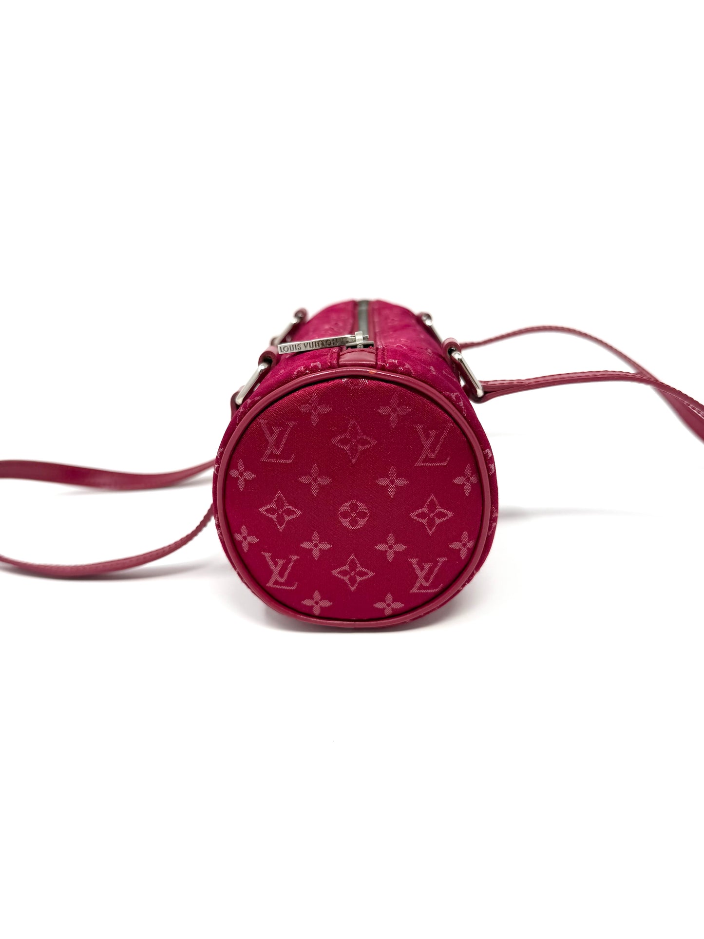 Louis Vuitton Satin Mini Papillon Monogram Shimmer Pink