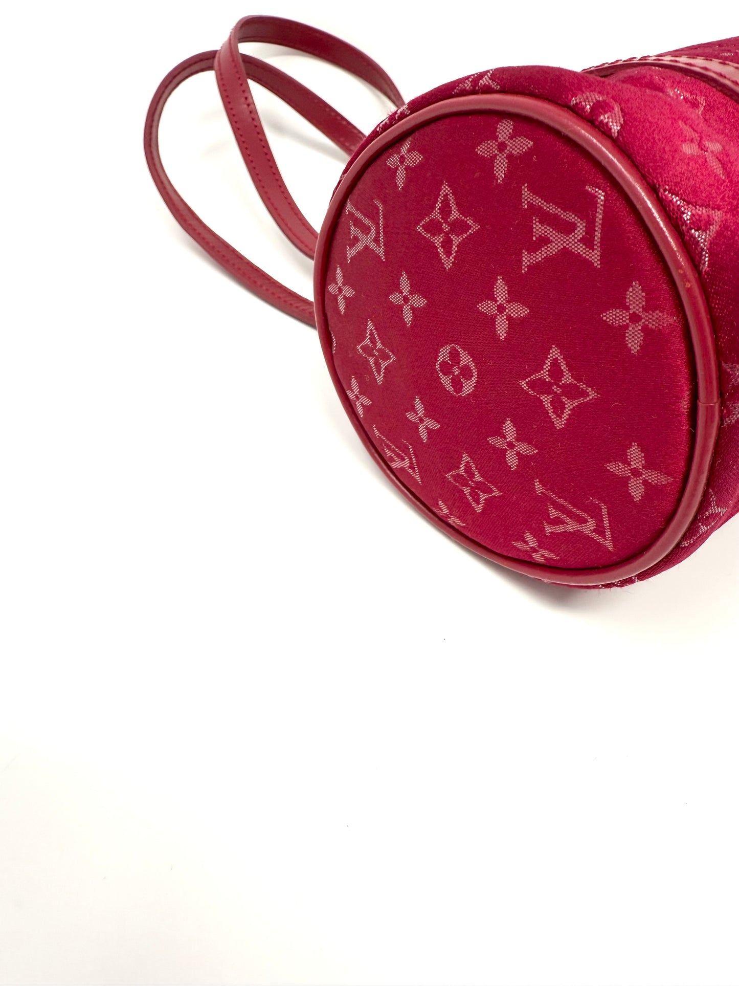 Louis Vuitton Satin Mini Papillon Monogram Shimmer Pink