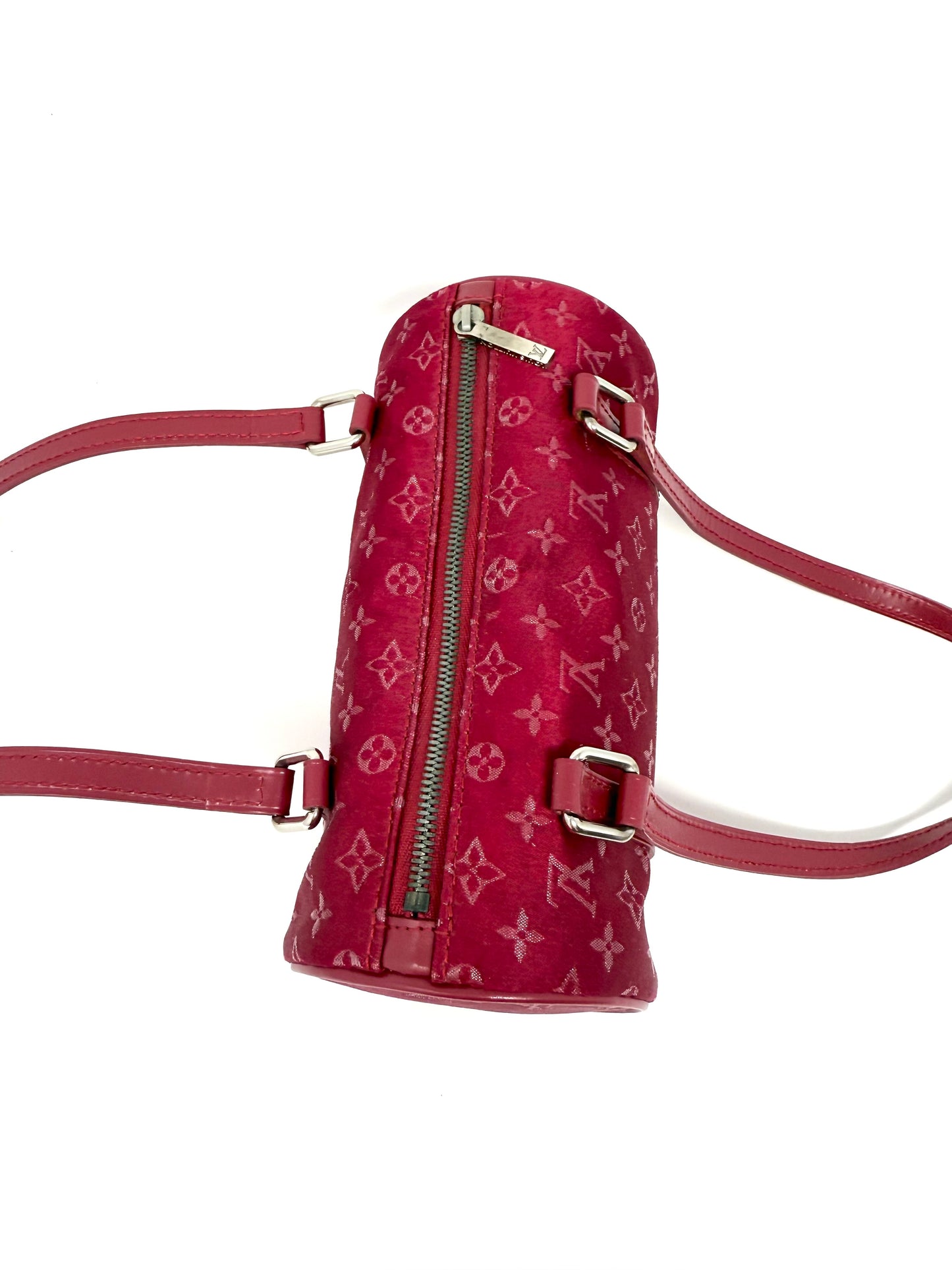 Louis Vuitton Satin Mini Papillon Monogram Shimmer Pink