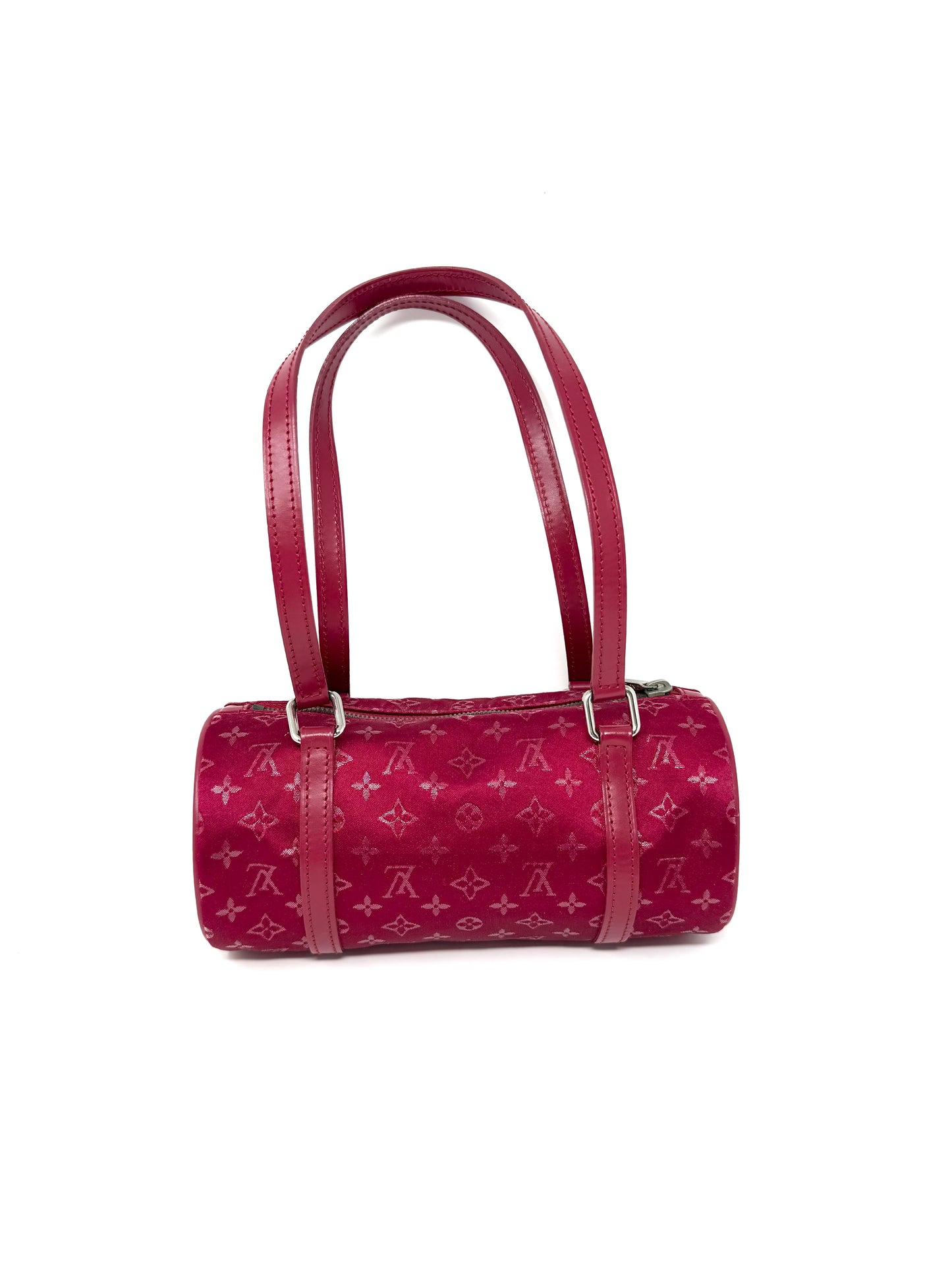 Louis Vuitton Satin Mini Papillon Monogram Shimmer Pink