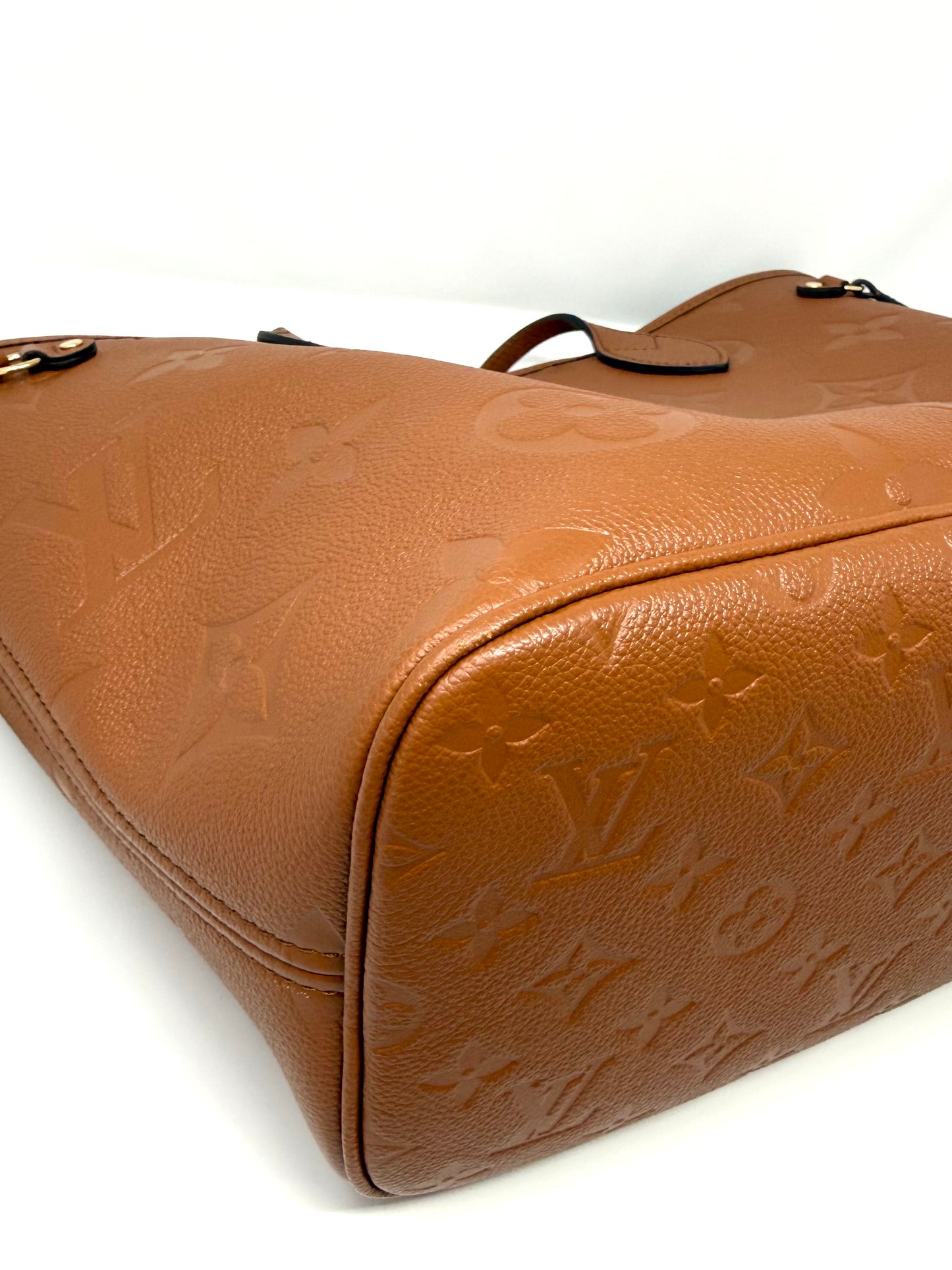 Louis Vuitton Empreinte Giant Neverfull MM Cognac Brown