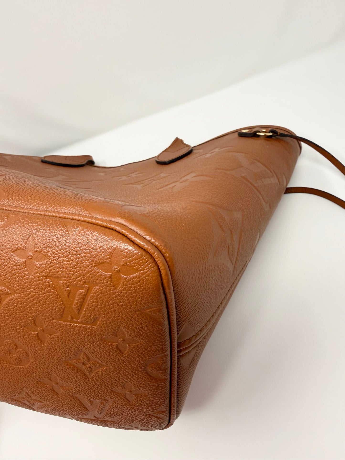 Louis Vuitton Empreinte Giant Neverfull MM Cognac Brown