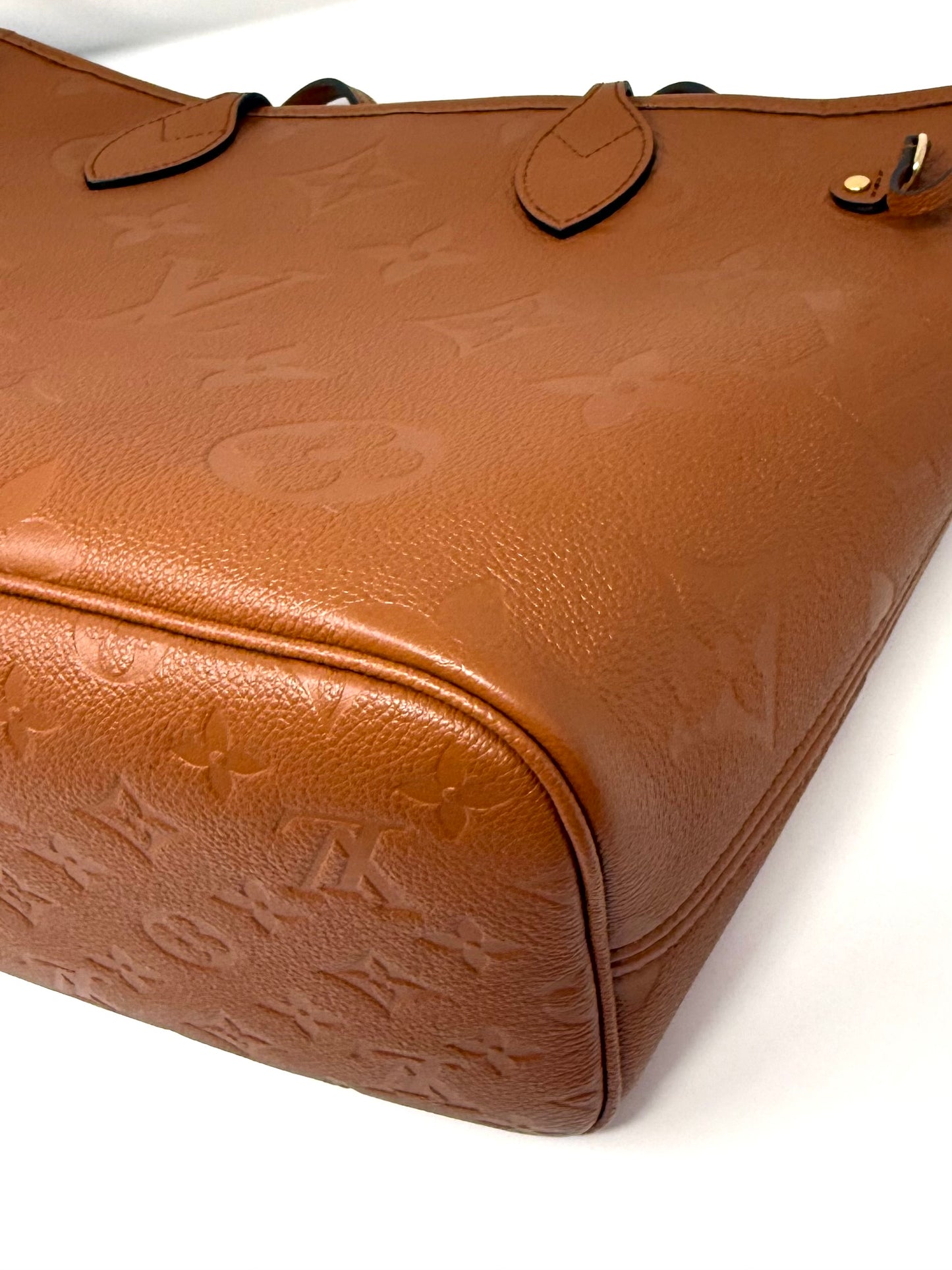 Louis Vuitton Empreinte Giant Neverfull MM Cognac Brown