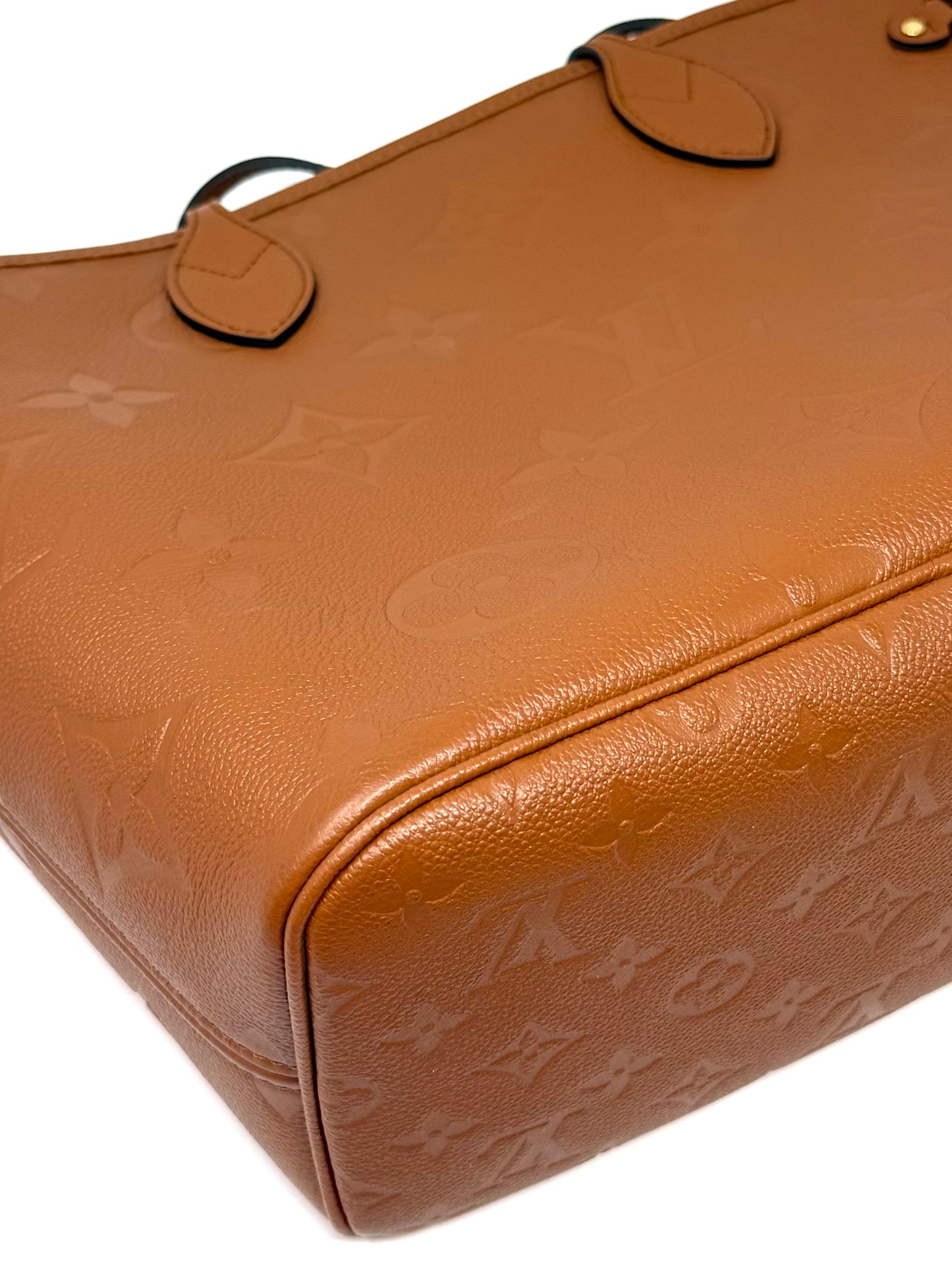 Louis Vuitton Empreinte Giant Neverfull MM Cognac Brown