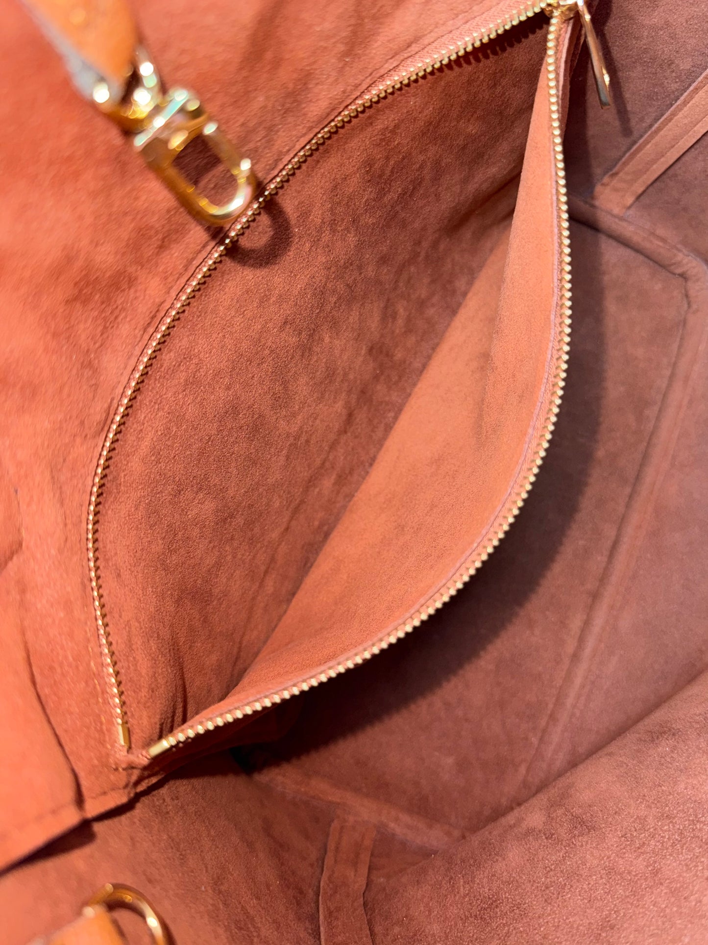 Louis Vuitton Empreinte Giant Neverfull MM Cognac Brown